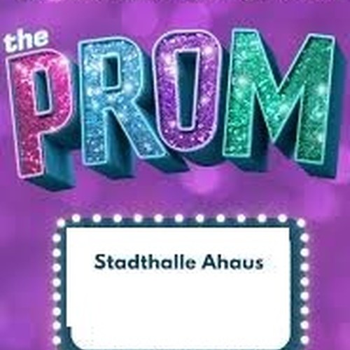 Das Foto zeigt  das Plakat des Musicals The Prom.