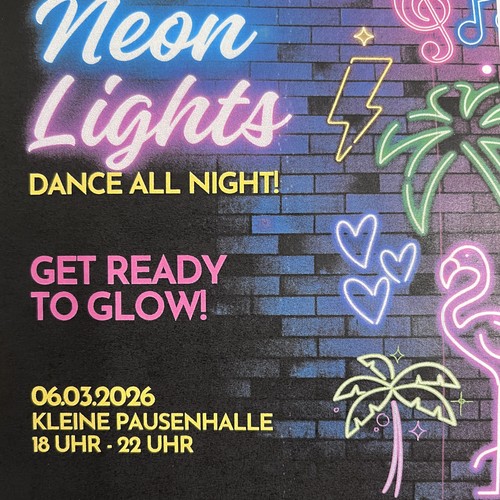 Das Foto zeigt die Einladung zu der SVparty.