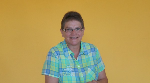 Das Fotos zeigt Frau Schumacher, die Leiterin des pflegerischen Dienstes an der Brückenschule bis 31.10.2023.