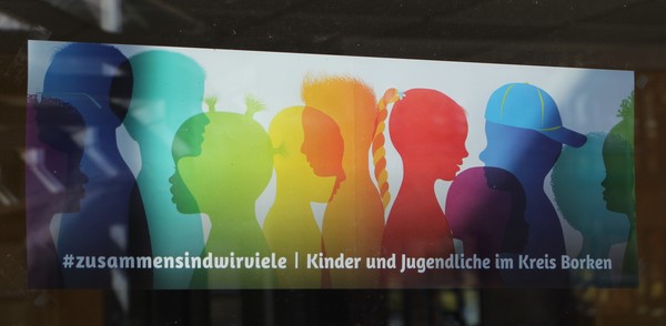 Logo der kreisweiten Aktion #zusammensindwirviele