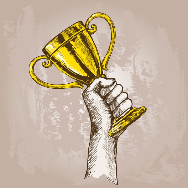 Das Bild zeigt einen Pokal.